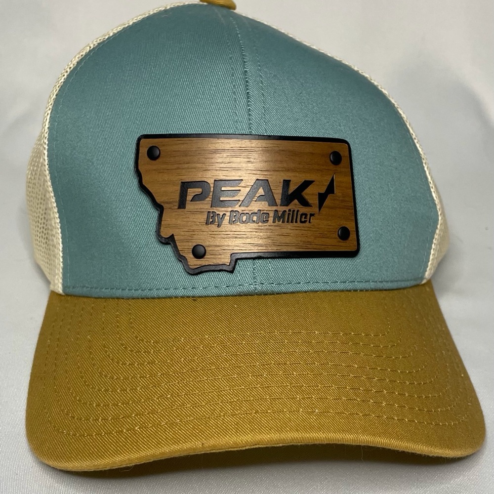 Peak by Bodee Miller Trucker Hat with Snapback‎ Closure